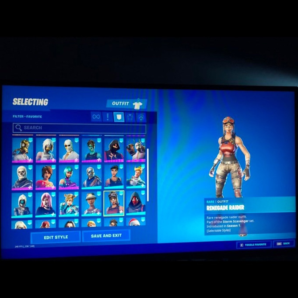 Stacked fort account